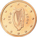 REPUBLIKA IRLANDII, 2 Euro Cent, 2009, Sandyford, MS(65-70), Miedź platerowana