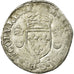 Coin, France, Douzain aux croissants, 1555, Lyons, VF(30-35), Billon