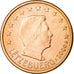 Luksemburg, 5 Euro Cent, 2006, MS(63), Miedź platerowana stalą, KM:77