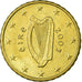 IRELAND REPUBLIC, 10 Euro Cent, 2003, AU(55-58), Brass, KM:35