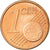 IRELAND REPUBLIC, Euro Cent, 2005, SPL, Copper Plated Steel, KM:32