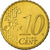 Holandia, 10 Euro Cent, 2004, Utrecht, MS(65-70), Mosiądz, KM:237