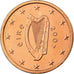 REPÚBLICA DE IRLANDA, 2 Euro Cent, 2007, SC, Cobre chapado en acero, KM:33