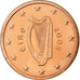 REPÚBLICA DA IRLANDA, 5 Euro Cent, 2008, MS(63), Aço Cromado a Cobre, KM:34