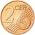 Austria, 2 Euro Cent, 2009, Vienna, MS(65-70), Miedź platerowana stalą
