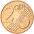 Austria, 2 Euro Cent, 2011, Vienna, MS(65-70), Miedź platerowana stalą