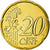 Francja, 20 Euro Cent, 2003, Paris, MS(65-70), Mosiądz, KM:1286
