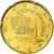 Cypr, 20 Euro Cent, 2008, MS(65-70), Mosiądz, KM:82