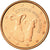 Cypr, Euro Cent, 2008, MS(65-70), Miedź platerowana stalą, KM:78