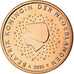 Pays-Bas, 5 Euro Cent, 2010, FDC, Copper Plated Steel, KM:236