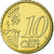 Holandia, 10 Euro Cent, 2010, Utrecht, MS(65-70), Mosiądz, KM:268