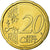 Holandia, 20 Euro Cent, 2010, Utrecht, MS(65-70), Mosiądz, KM:269