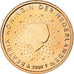 Países Baixos, 2 Euro Cent, 2009, MS(65-70), Aço Cromado a Cobre, KM:235