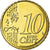 Holandia, 10 Euro Cent, 2009, Utrecht, MS(65-70), Mosiądz, KM:268