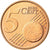 Belgio, 5 Euro Cent, 2006, FDC, Acciaio placcato rame, KM:226