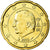 Bélgica, 20 Euro Cent, 2010, MS(65-70), Latão, KM:278