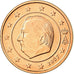 Belgien, Euro Cent, 2007, STGL, Copper Plated Steel, KM:224