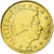 Luxemburgo, 50 Euro Cent, 2009, MS(65-70), Latão, KM:91