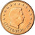 Luxemburgo, 5 Euro Cent, 2010, MS(65-70), Aço Cromado a Cobre, KM:77