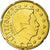 Luxemburgo, 20 Euro Cent, 2010, MS(65-70), Latão, KM:90