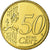 Finlândia, 50 Euro Cent, 2009, MS(63), Latão, KM:128