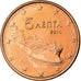 Grecia, 5 Euro Cent, 2010, SPL-, Acciaio placcato rame, KM:183