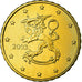 Finland, 10 Euro Cent, 2003, MS(63), Brass, KM:101