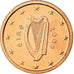 IRELAND REPUBLIC, Euro Cent, 2009, MS(63), Copper Plated Steel, KM:32