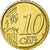 IRELAND REPUBLIC, 10 Euro Cent, 2009, MS(63), Brass, KM:47