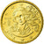 Itália, 10 Euro Cent, 2003, MS(65-70), Latão, KM:213