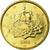 Itália, 50 Euro Cent, 2004, MS(65-70), Latão, KM:215