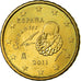 Spain, 10 Euro Cent, 2011, MS(63), Brass, KM:1147