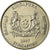 Moneda, Singapur, 20 Cents, 2007, Singapore Mint, MBC, Cobre - níquel, KM:101