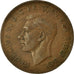 Moneta, Australia, George VI, Penny, 1952, EF(40-45), Bronze, KM:43