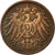 Coin, GERMANY - EMPIRE, Wilhelm II, 2 Pfennig, 1912, Karlsruhe, VF(30-35)