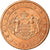 Mónaco, 2 Euro Cent, 2001, EBC, Cobre chapado en acero, KM:168