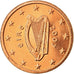 IRELAND REPUBLIC, Euro Cent, 2007, SPL, Copper Plated Steel, KM:32