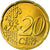 Niemcy - RFN, 20 Euro Cent, 2002, Stuttgart, AU(55-58), Mosiądz, KM:211