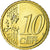 IRELAND REPUBLIC, 10 Euro Cent, 2007, MS(65-70), Brass, KM:47