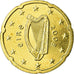 IRELAND REPUBLIC, 20 Euro Cent, 2008, MS(65-70), Brass, KM:48