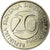 Coin, Slovenia, 20 Tolarjev, 2004, Kremnica, AU(55-58), Copper-nickel, KM:51