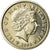 Moneda, Isla de Man, Elizabeth II, 10 Pence, 2002, Pobjoy Mint, SC, Cobre -