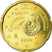 Spanje, 20 Euro Cent, 2009, UNC-, Tin, KM:1071