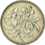 Moneta, Malta, 25 Cents, 2005, Franklin Mint, AU(55-58), Miedź-Nikiel, KM:97