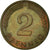 Münze, Bundesrepublik Deutschland, 2 Pfennig, 1965, Munich, SS, Bronze, KM:106