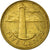 Moneda, Barbados, 5 Cents, 1986, Franklin Mint, MBC, Latón, KM:11
