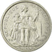 Moneda, Polinesia francesa, 2 Francs, 1996, Paris, EBC, Aluminio, KM:10