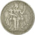 Coin, FRENCH OCEANIA, 5 Francs, 1952, VF(30-35), Aluminum, KM:4