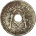 Moneta, Belgio, 10 Centimes, 1921, MB, Rame-nichel, KM:86