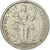 Coin, French Polynesia, Franc, 1965, EF(40-45), Aluminum, KM:2